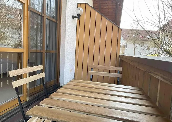 Apartmán Sta1067 Moderne Monteurwohnung Mit Balkon